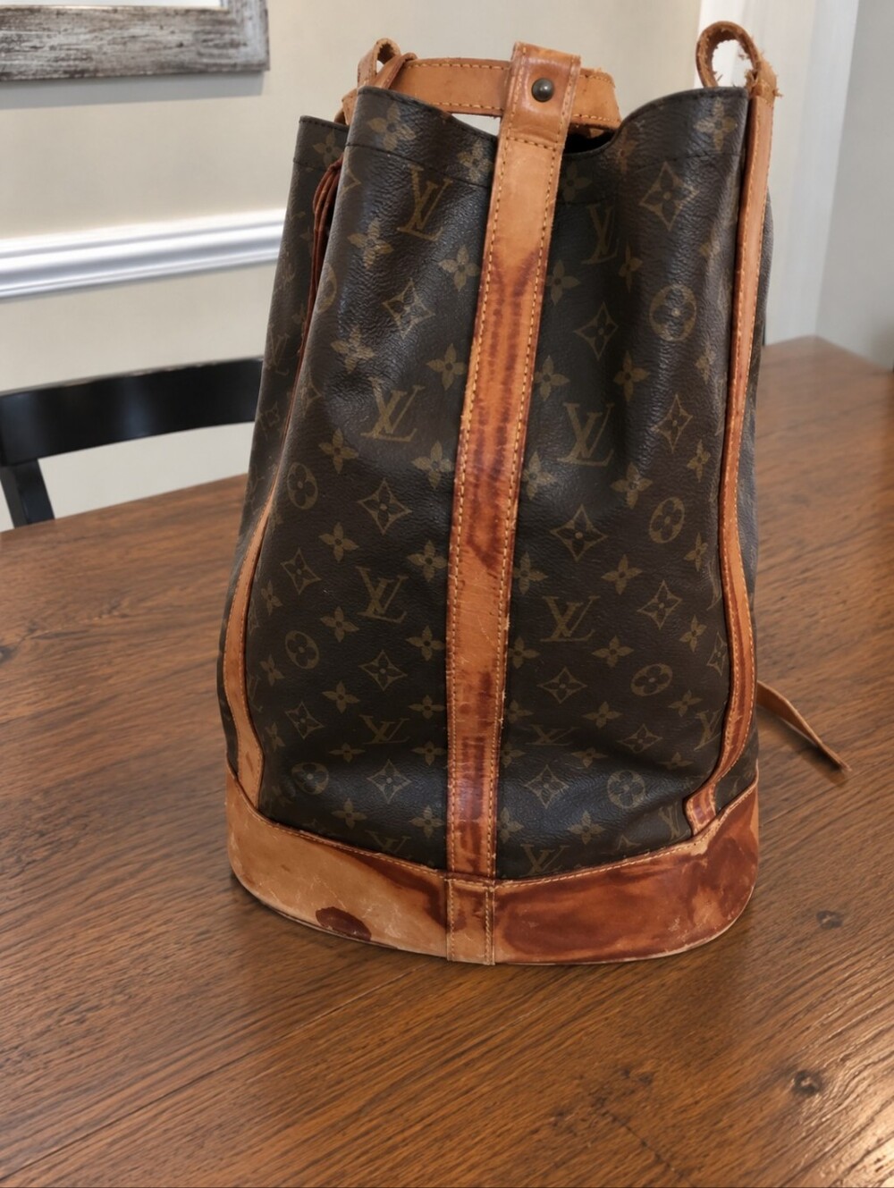 Louis Vuitton Vintage Monogram Randonnée GM Backpack with Detachable Pochette - Picture 2 of 13